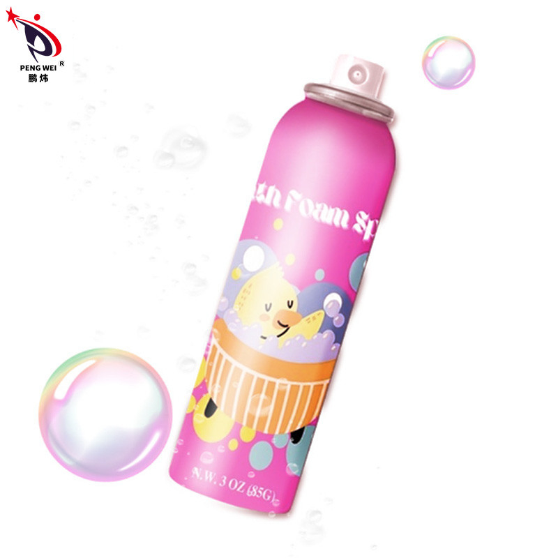 Fruit parfumée mousse de bain Spray sans tache Formule mousse de douche avec 3 ans de durée de conservation