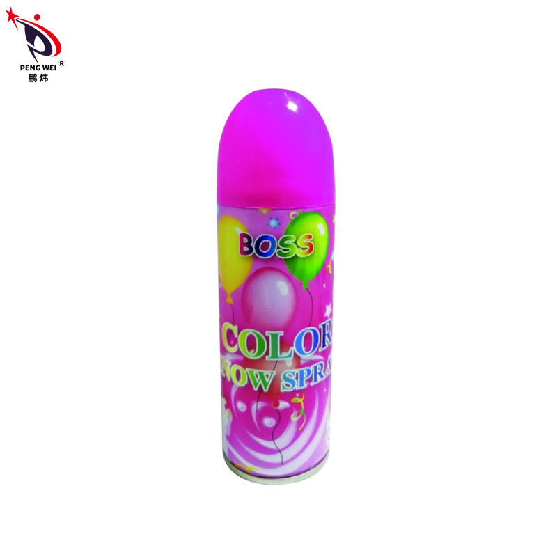 Spray artificiel de neige blanc ou coloré 400 ml Fête de célébration