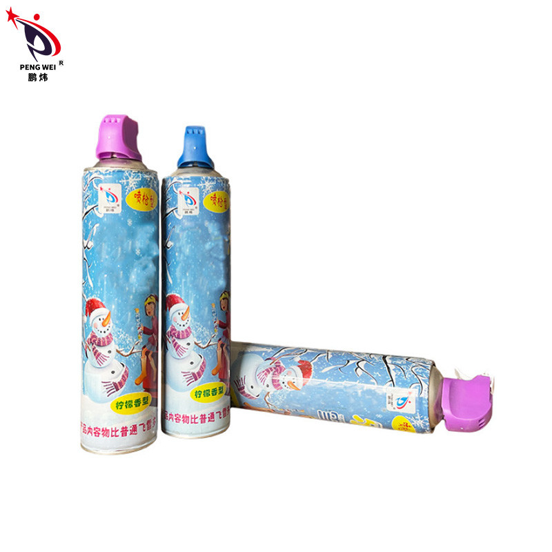 500 ml De grosse capacité Pistolet à déclencheur Mousse de neige Spray Décoration de fête de Noël